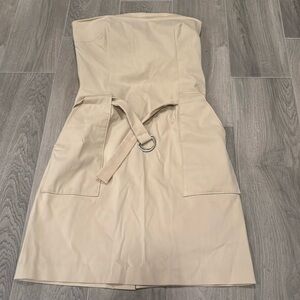 Chaiken Women’s Tan Strapless Dress Size 6